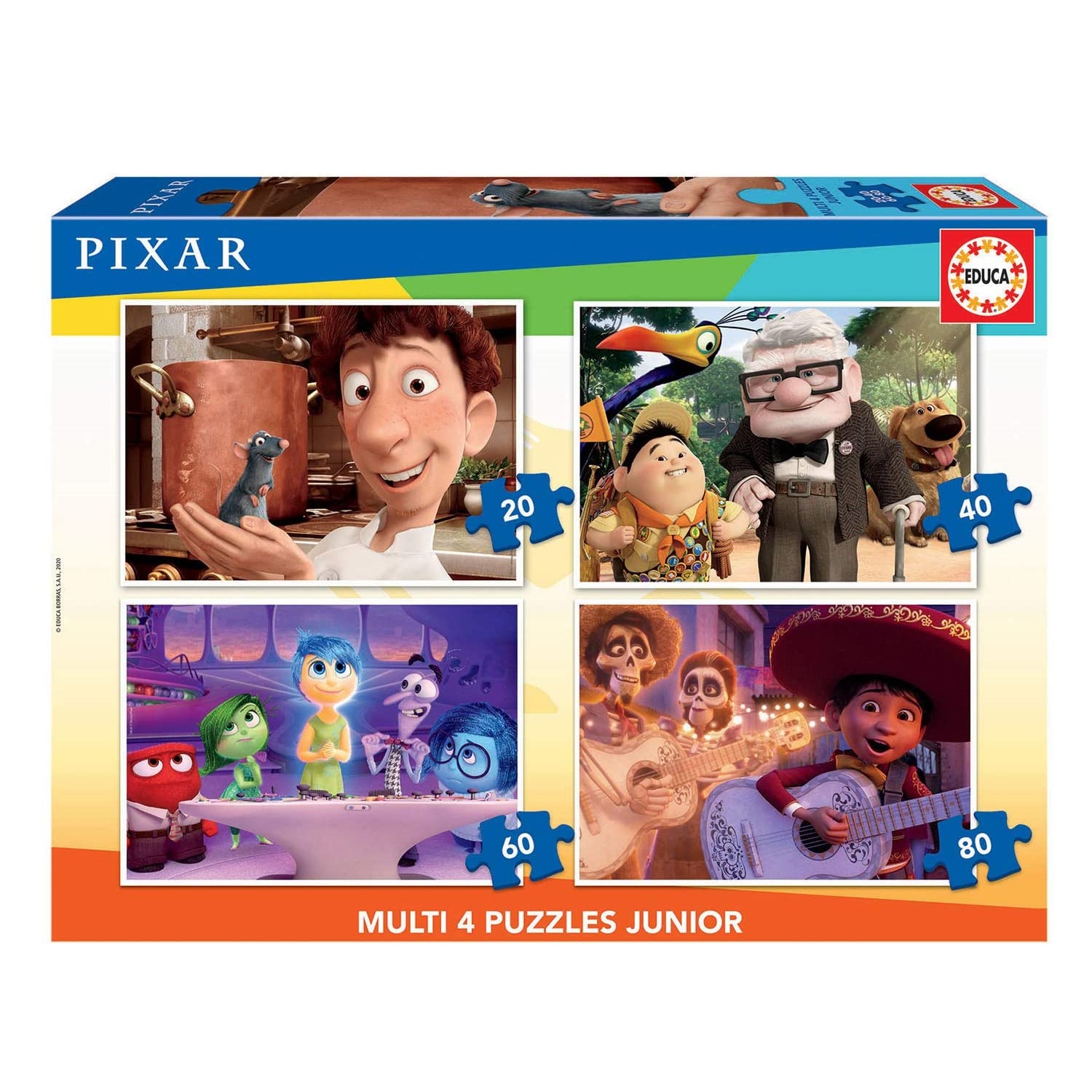 Educa Borr S Multi Puzzles Junior Pixar Superjuguete Montoro