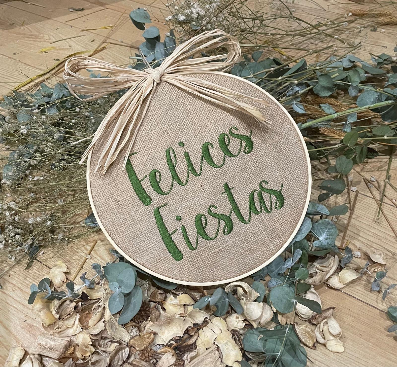 Bastidor de rafia 20,5 cm personalizado - Imagen 3