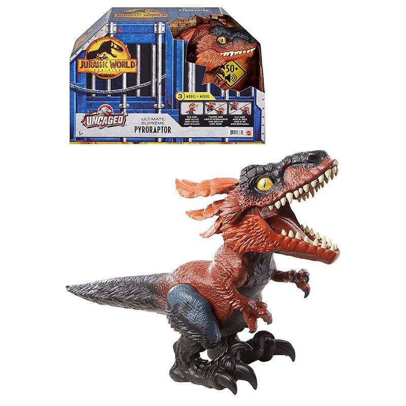 Jurassic World Dinosaurio Uncaged Pyroraptor