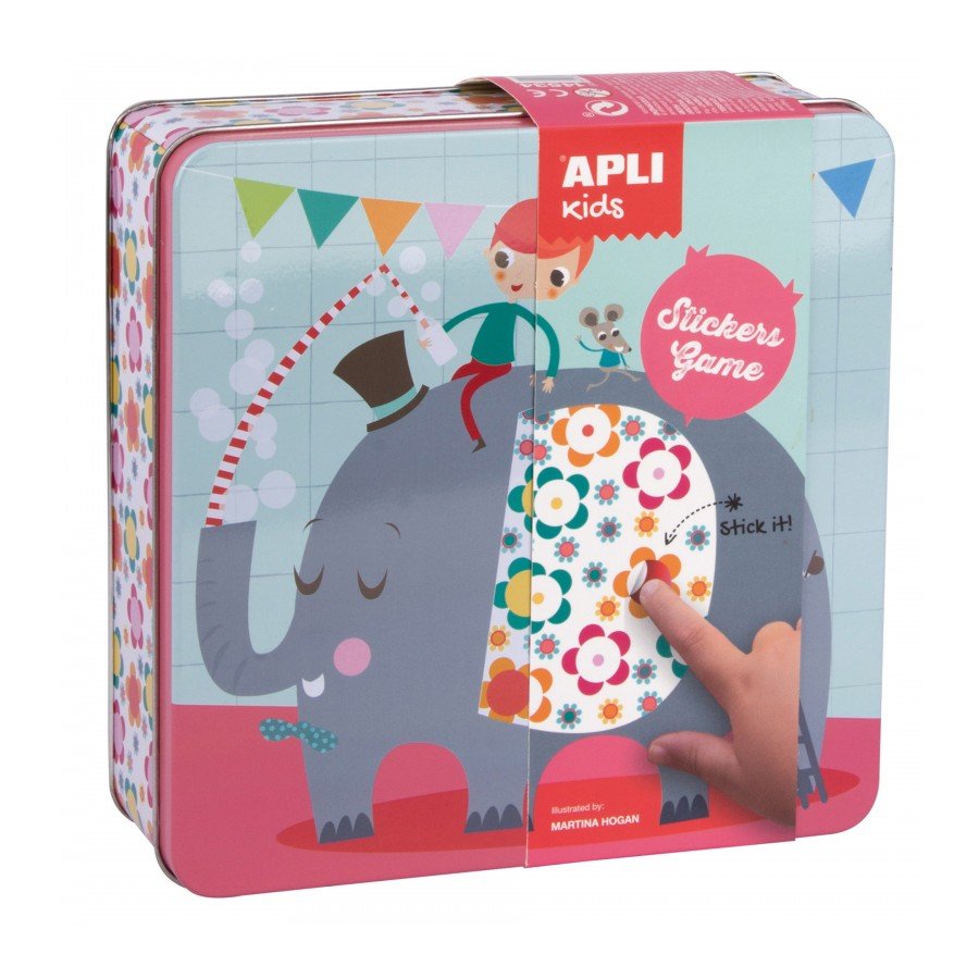 Juego de gomets Elefante