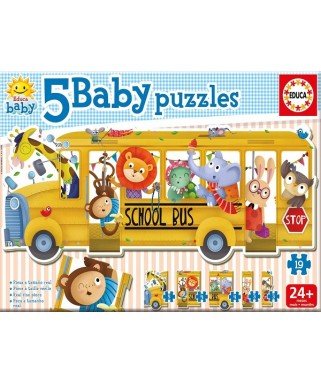 Puzzles Baby School Bus