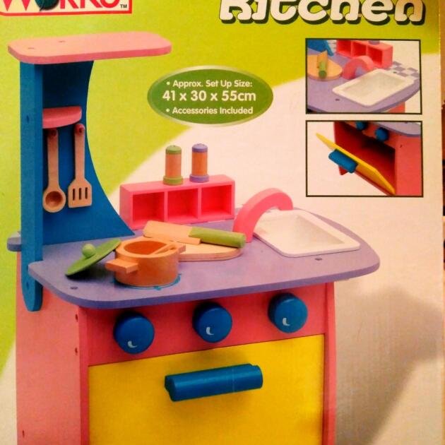 Cocina Infantil Madera