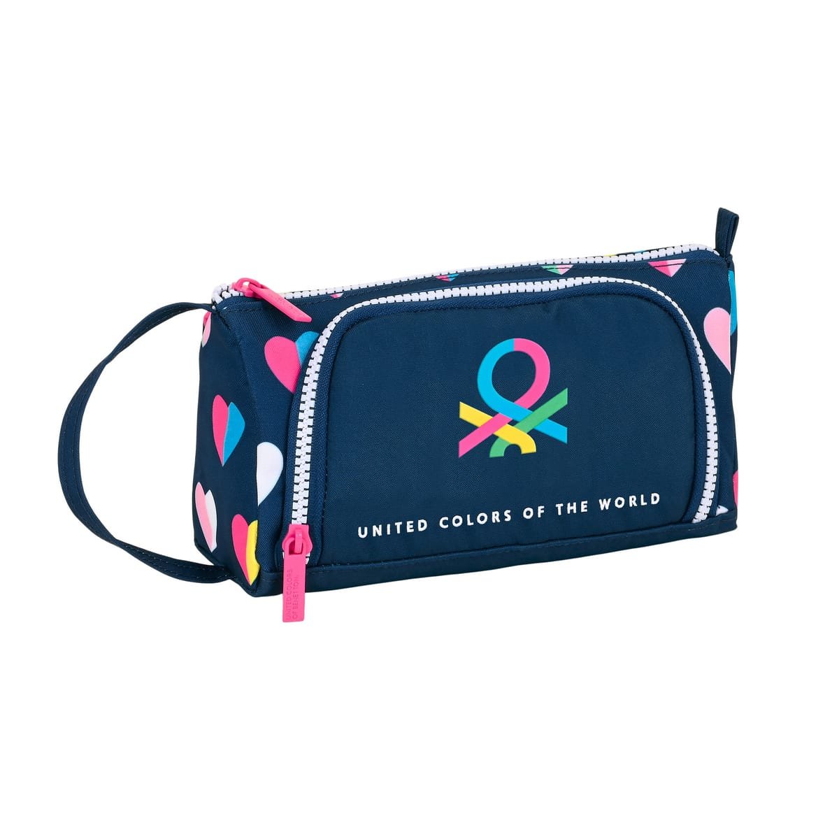 Portatodo BENETTON Corazones Desplegable Vacío