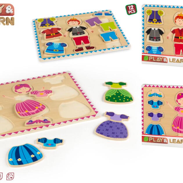Puzzle Madera 30x22 Principe