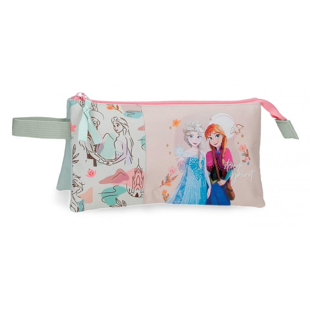 ESTUCHE FROZEN STRONG SPIRIT TRES COMPARTIMENTOS