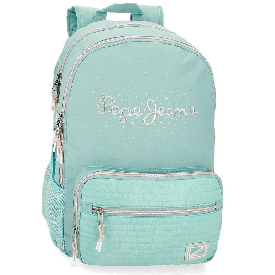 Mochila Escolar Doble Compartimento Adaptable Pepe Jeans Jane