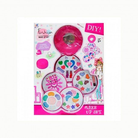 Set Maquillaje Caja Redonda 5 pisos