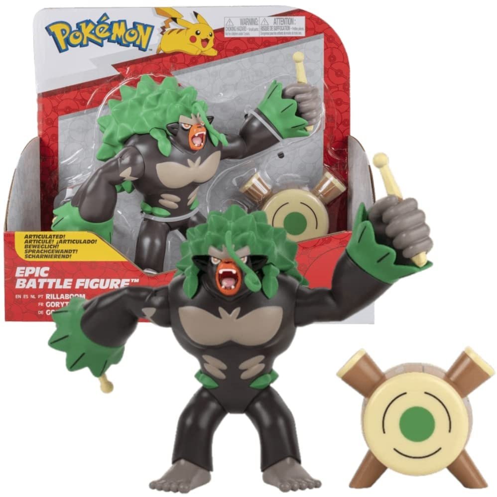 Pokemon Epic Battle - Figura Rillaboom