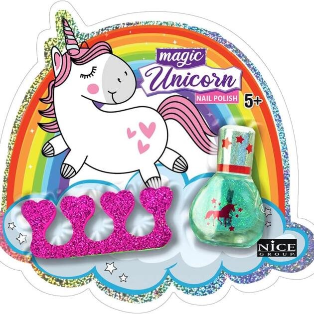 SET UÑAS DE UNICORNIO