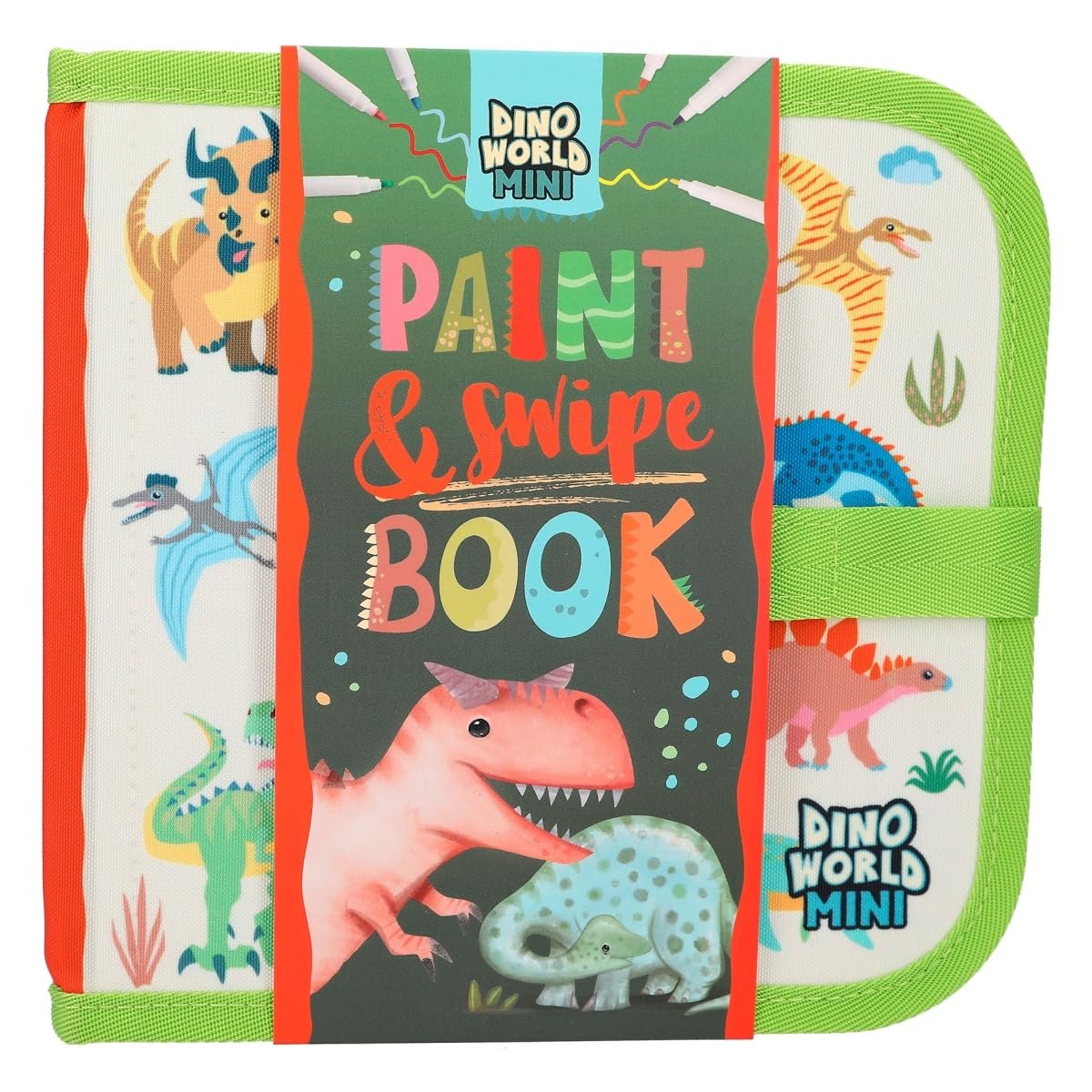 DINO WORLD LIBRO PINTA Y BORRA
