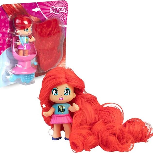 Pinypon Súper Melena Pelo Rojo