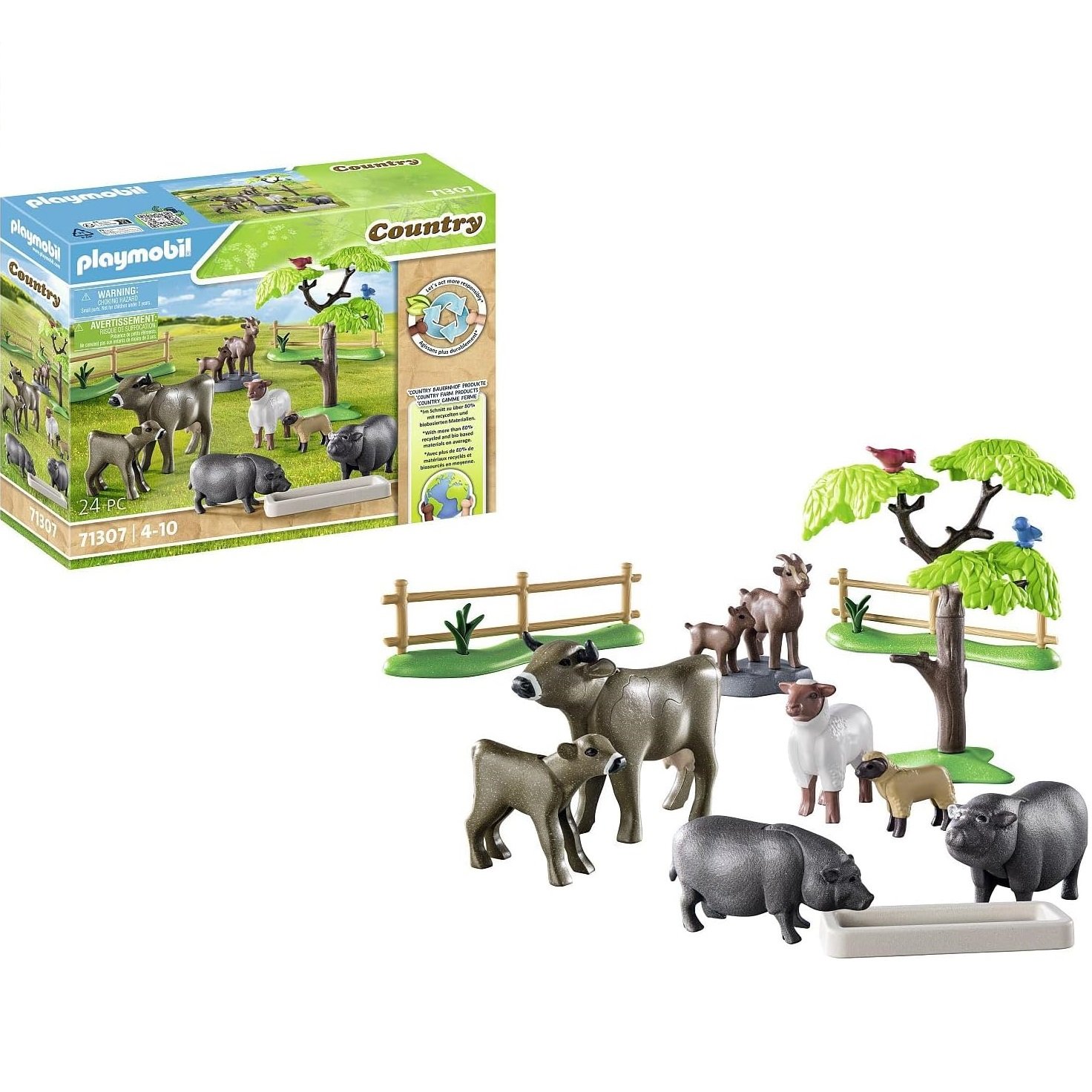 PLAYMOBIL Country 71307 Set Animales