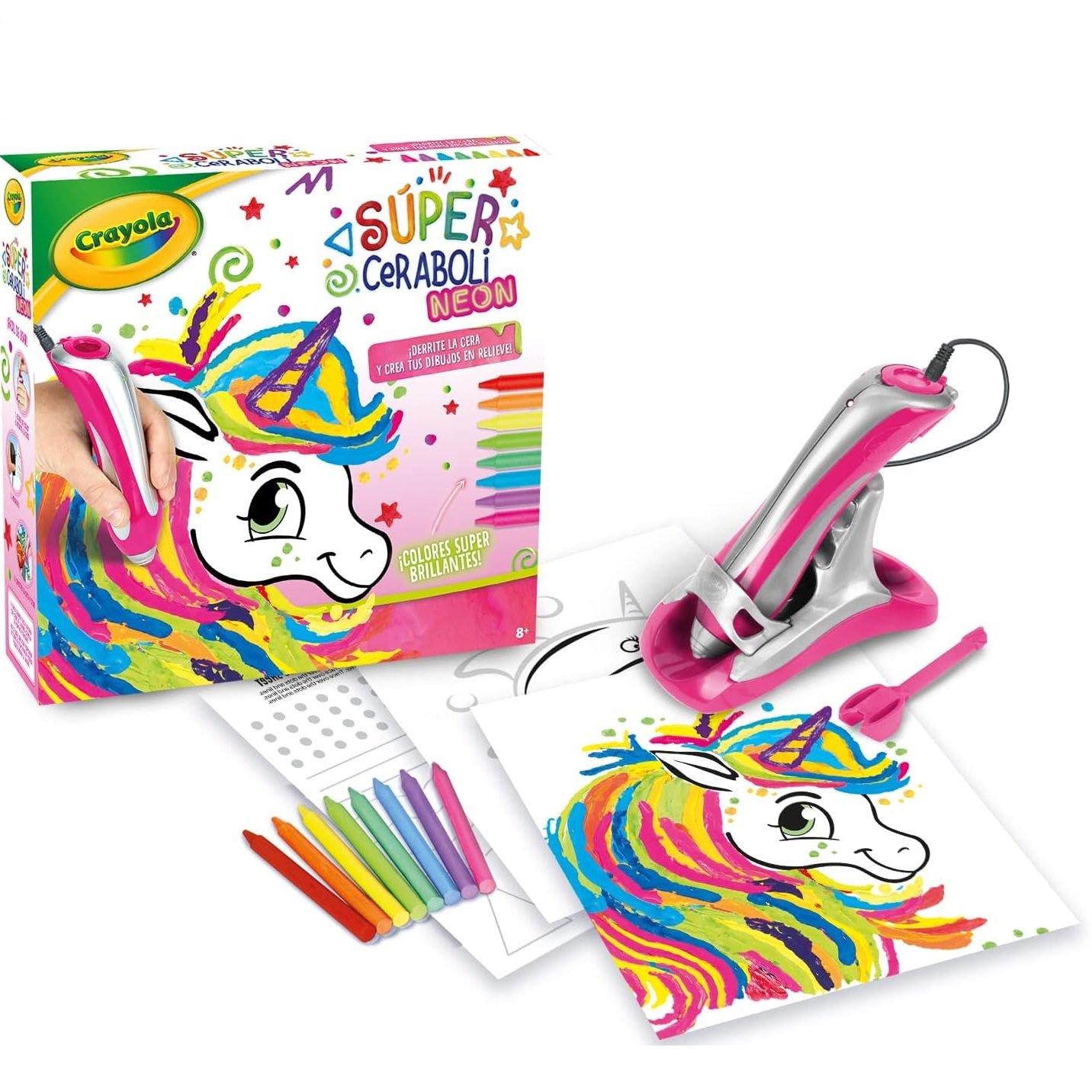 CRAYOLA- Super Ceraboli Unicornio Neón
