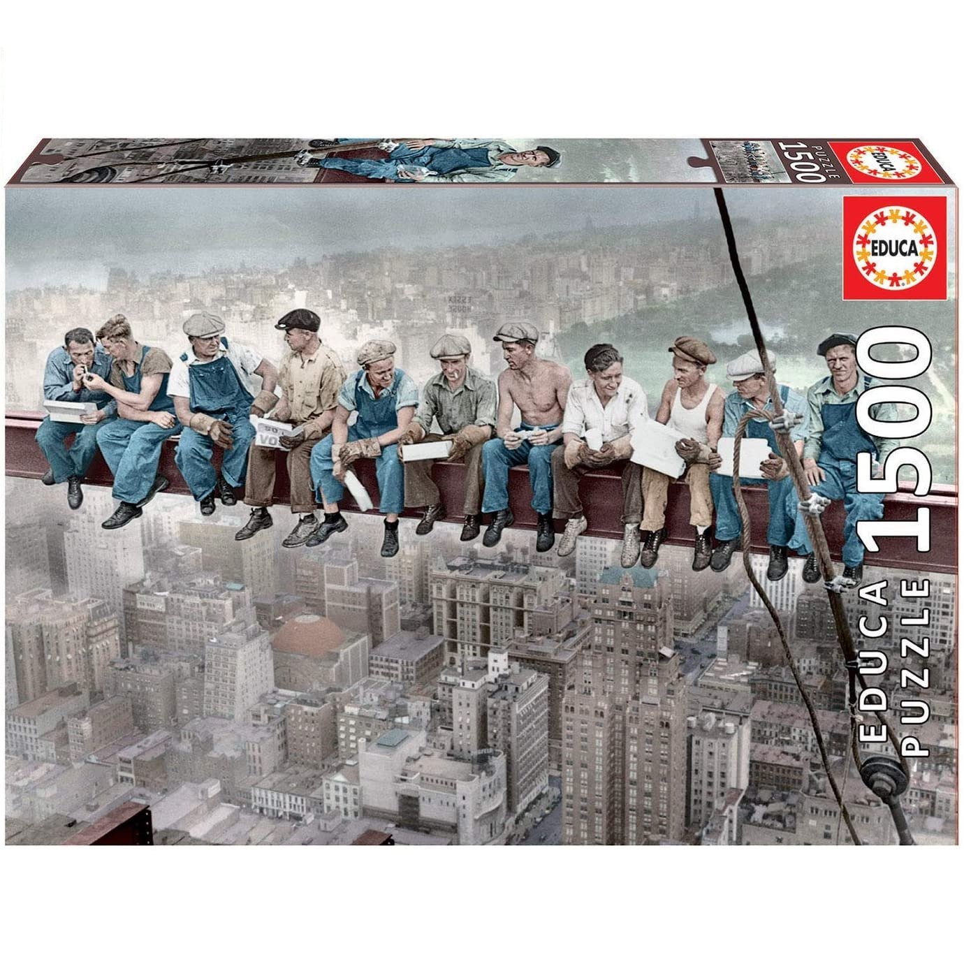 Puzzle 1500 Piezas - Almuerzo en Nueva York
