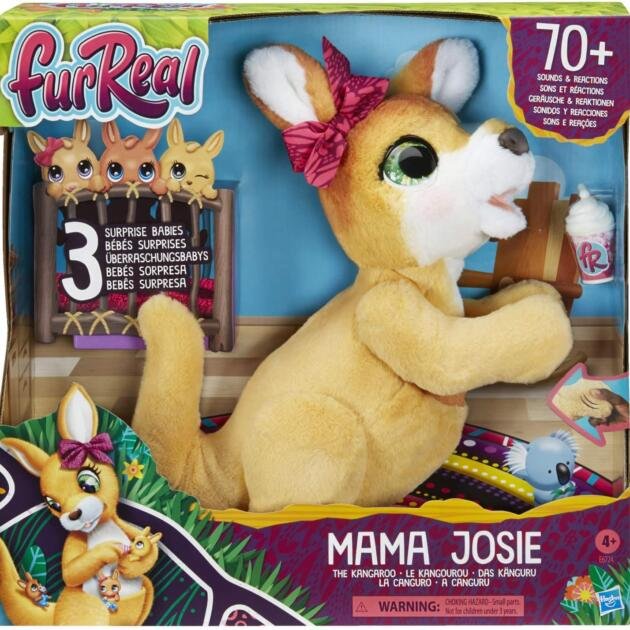Fur Real - Peluche Mama Josie La Canguro