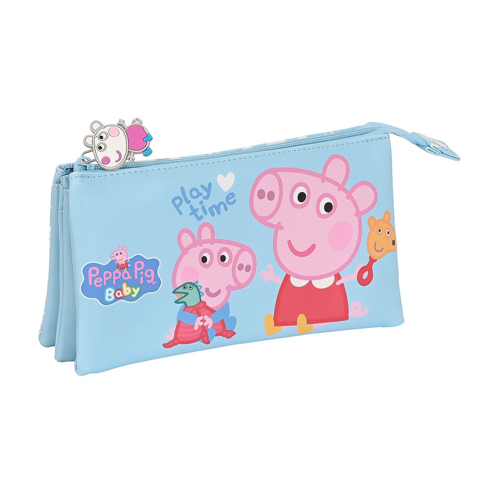 PORTATODO TRIPLE PEPPA PIG BABY