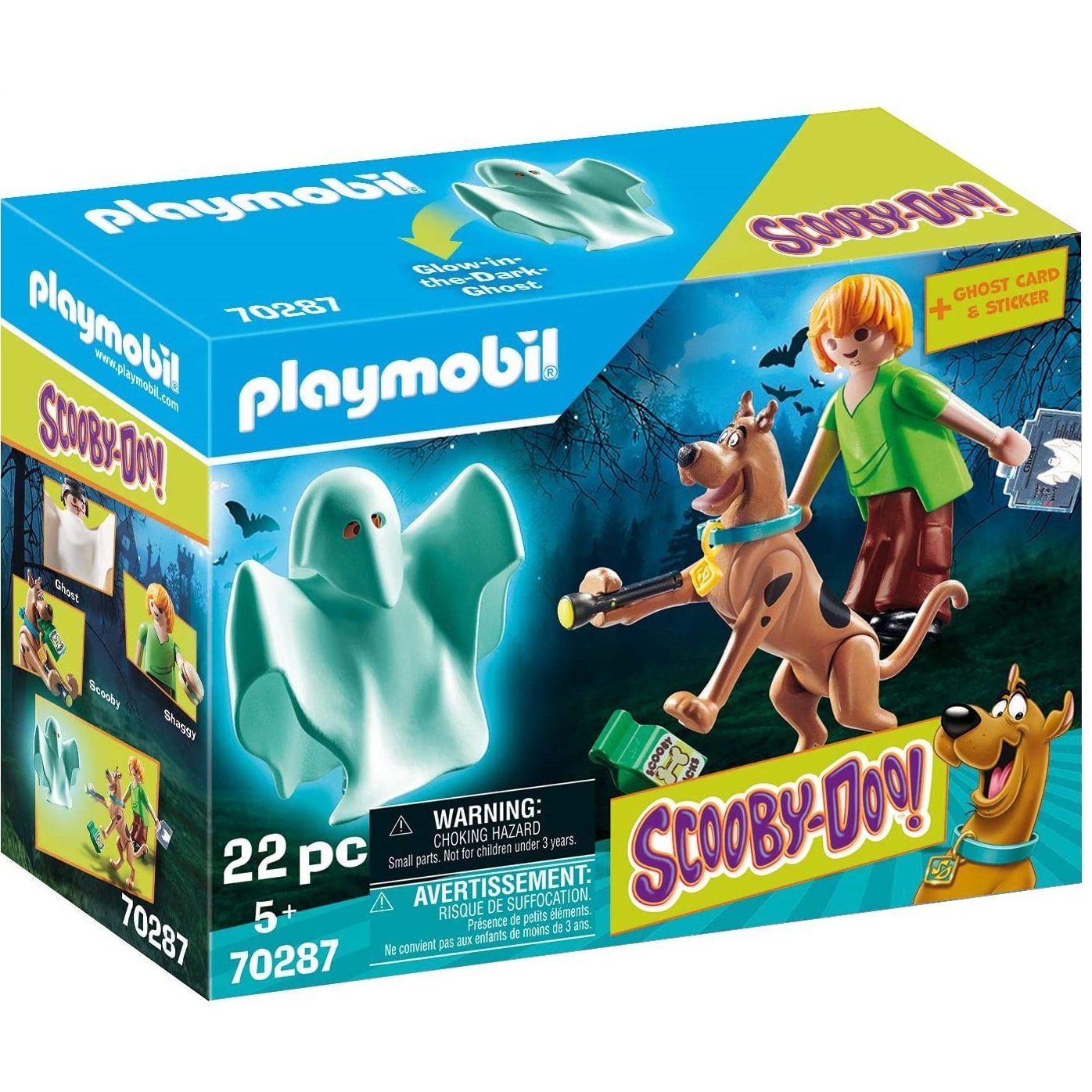 PLAYMOBIL-Scooby-Doo & Shaggy con Fantasma