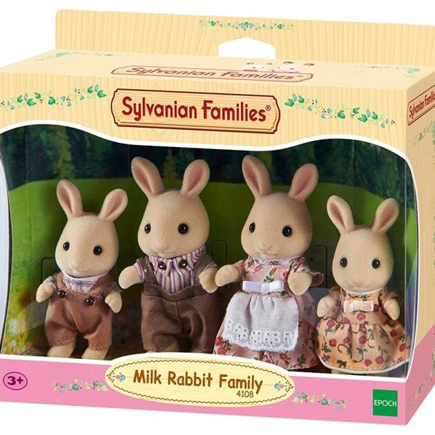 Sylvanian Families Familia conejos blancos