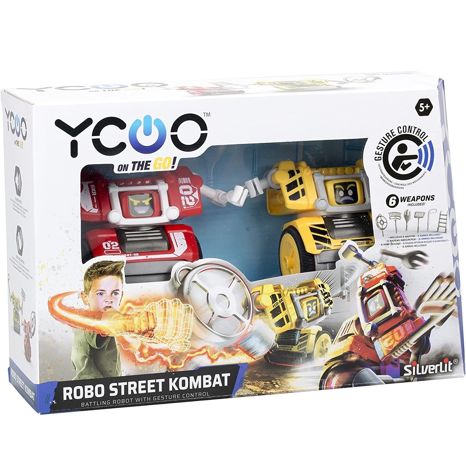 Set Robots de combate con control por movimientos
