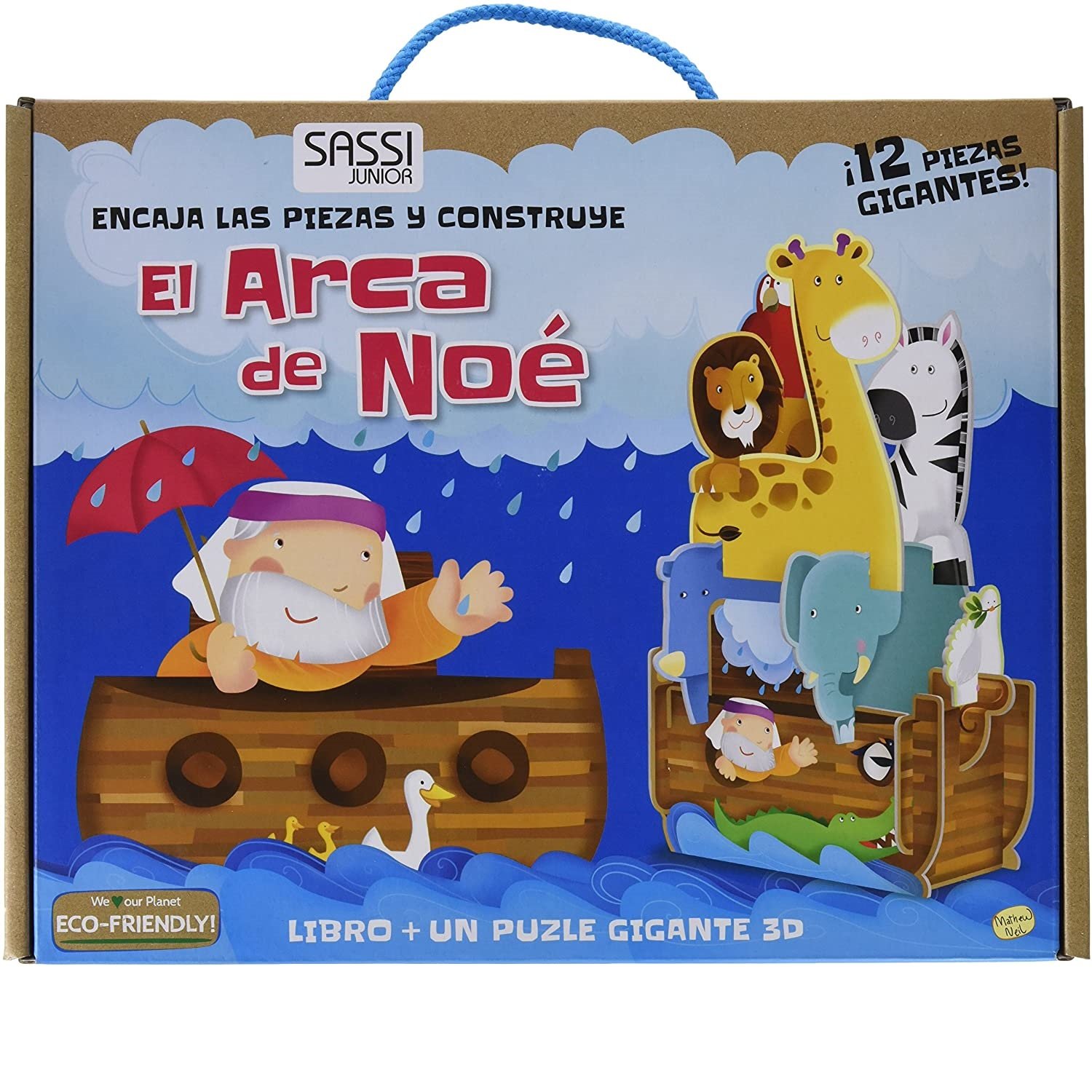 Libro con maqueta El Arca de NOE