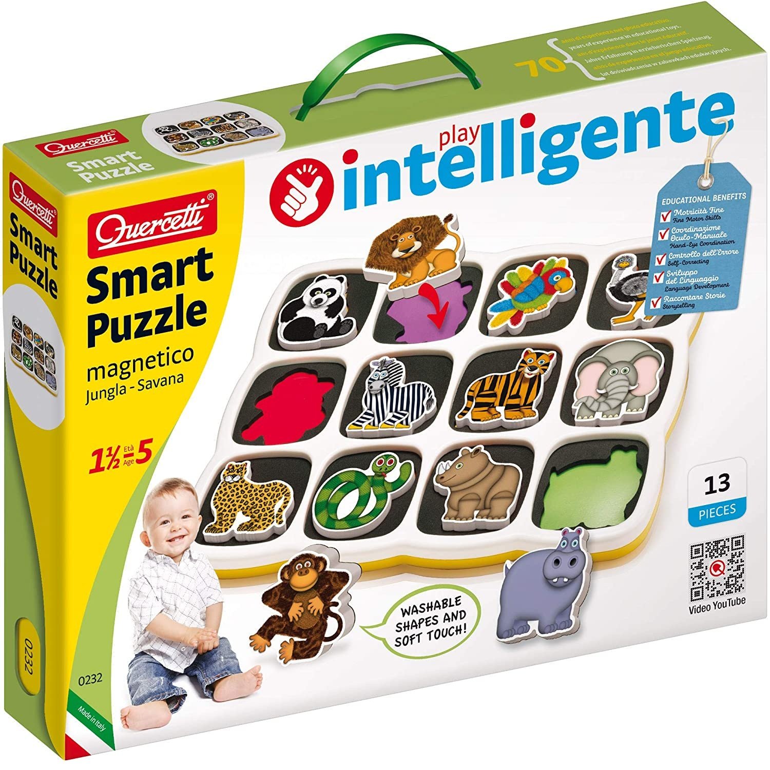 Puzzle Magnético - Smart diseño de Jungla y Savana