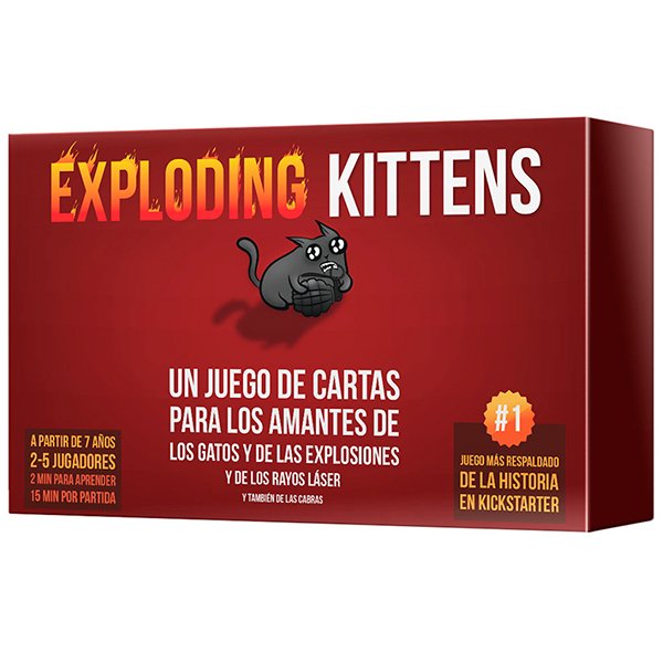 Juego Exploding Kittens