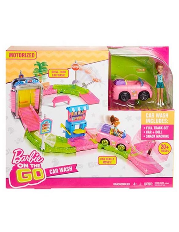 Barbie On The Go Lavado de Coches