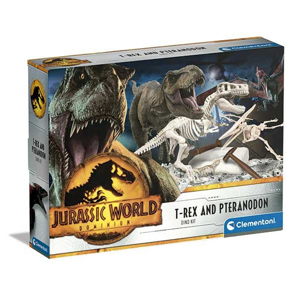 Kit de Excavación T-Rex y Pteranodon