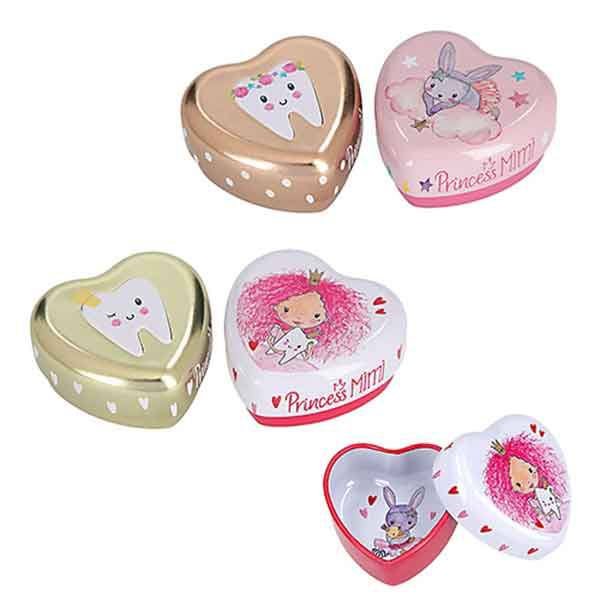 Princess Mimi Caja Lata para Dientes