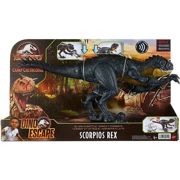 Jurassic World - Dinosaurio Scorpios Rex Ataca y Combate