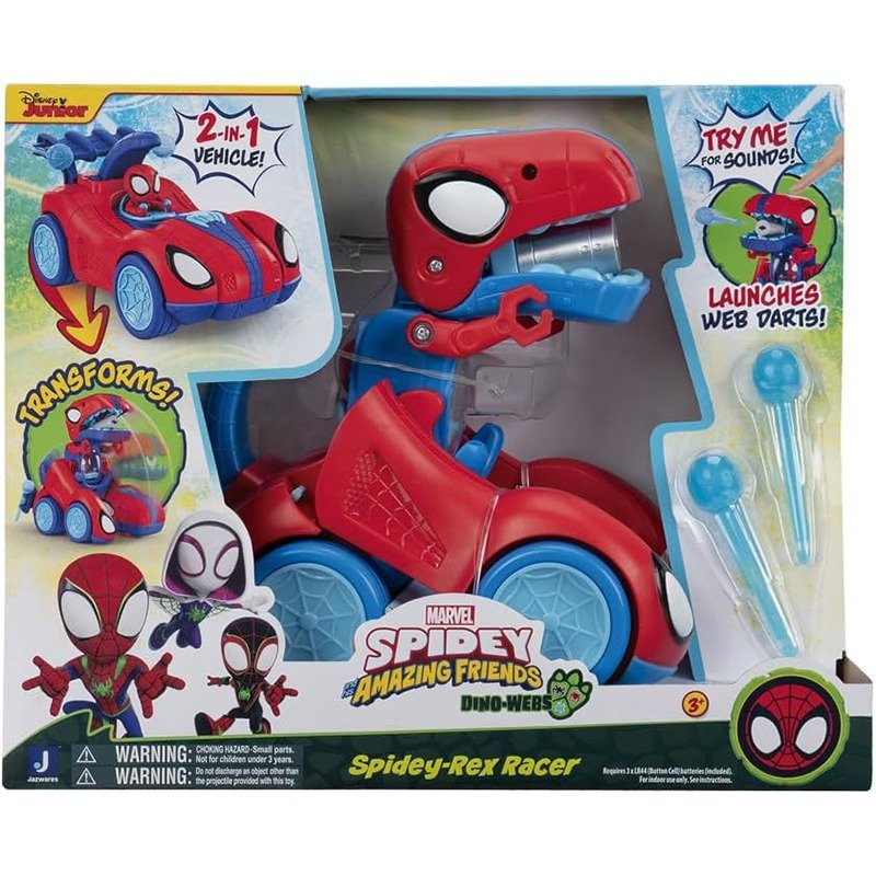 Spidey Vehículo Rex Racer 2en1