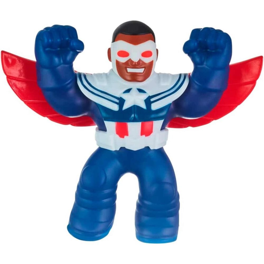 Goo Jit Zu Héroes Figura Marvel Capitán América Sam Wilson