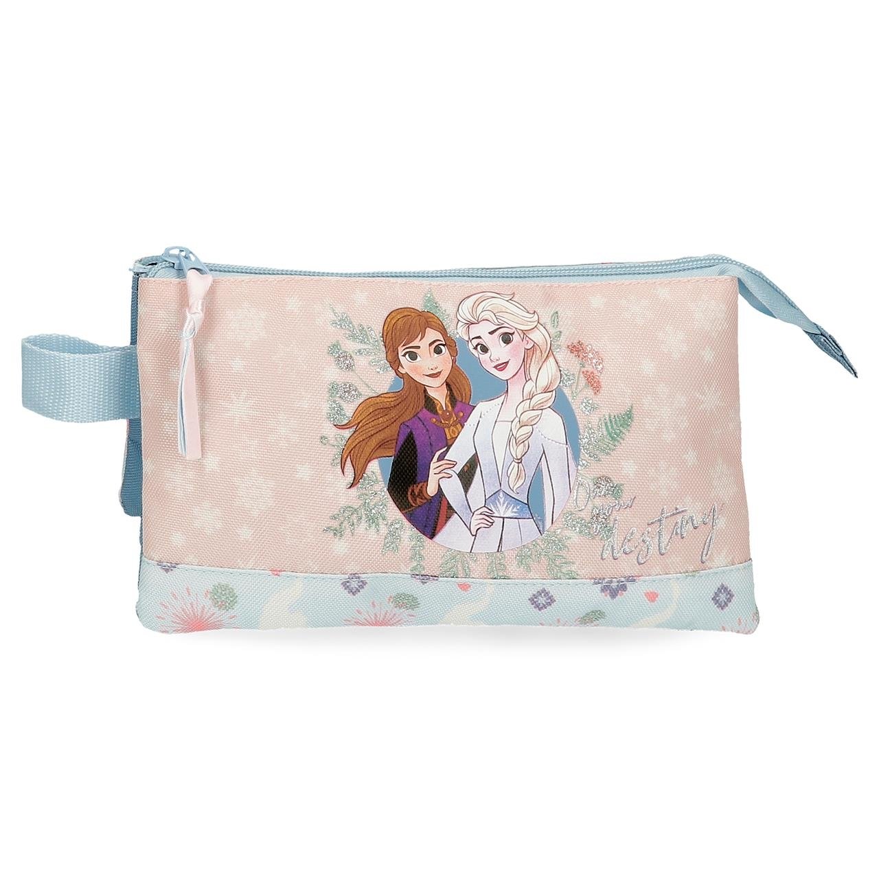 Estuche Frozen own your destiny Tres Compartimentos