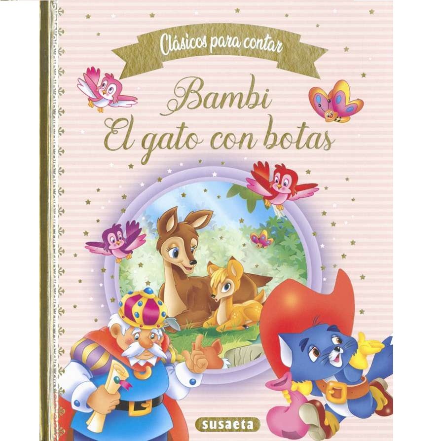 Clásicos para Contar Bambi y El Gato con Botas