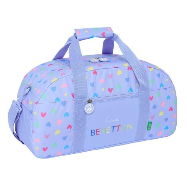 BOLSA DEPORTE BENETTON "LILA"