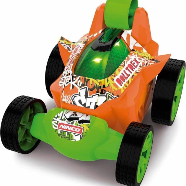 COCHE RADIOCONTROL NINCORACERS ROLLTREX ORANGE