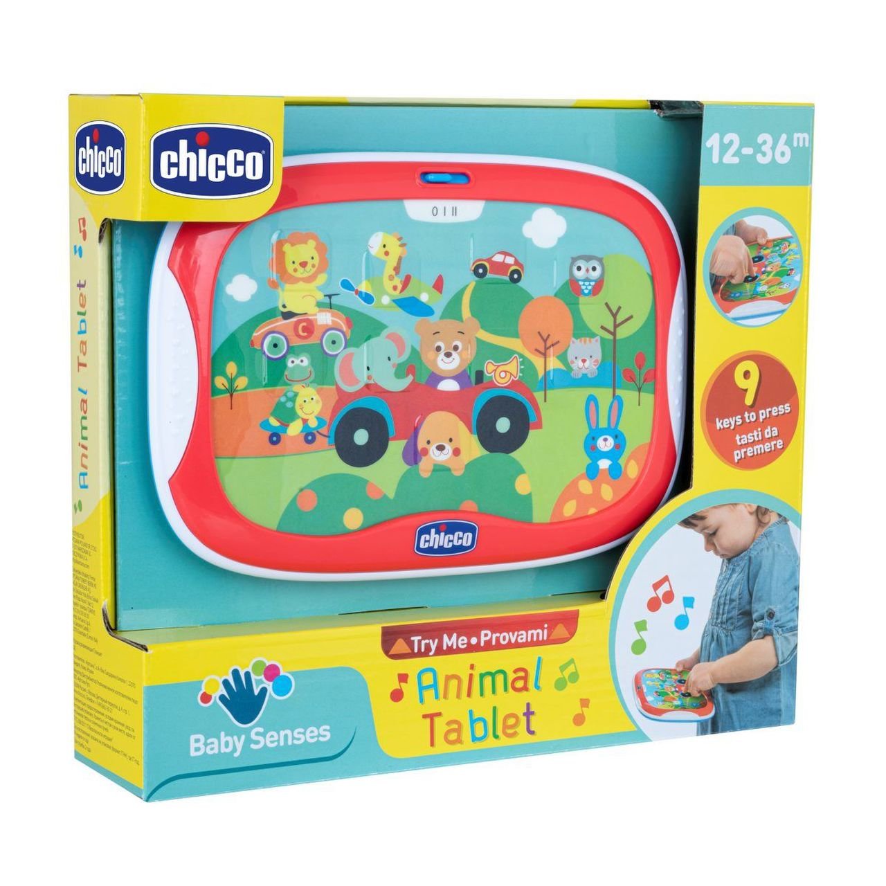CHICCO - Tablet Animales