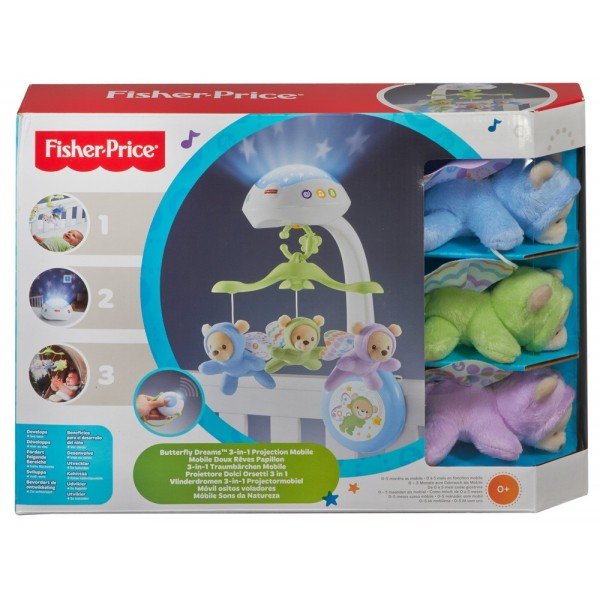 Móvil Proyector Ositos Voladores - Fisher Price