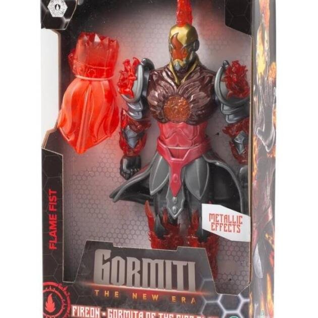 GORMITI THE NEW ERA - FIREON CON GUANTE DE LAVA 27 CM