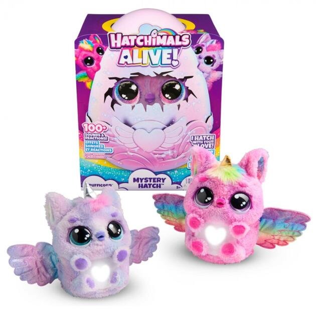 Hatchimals Alive Secret Hatch Pufficorn