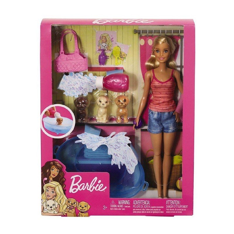 Barbie Baño de Mascotas