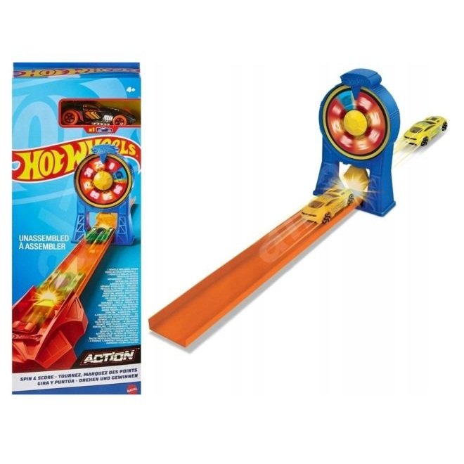 Hot Wheels Pista Girar y Marcar