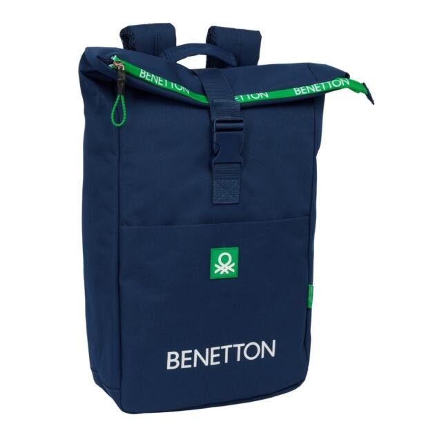 Mochila Para Portátil 15,6" Benetton con Solapa