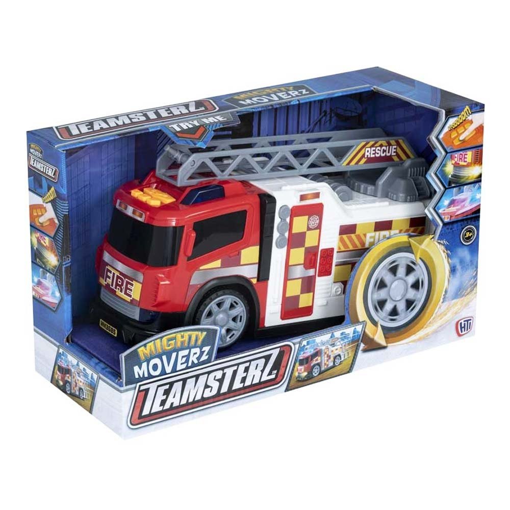 Coche Bomberos Teamsterz con Luz y Sonido