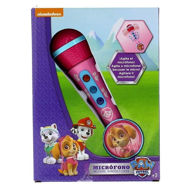 Micrófono de mano Patrulla Canina Skye