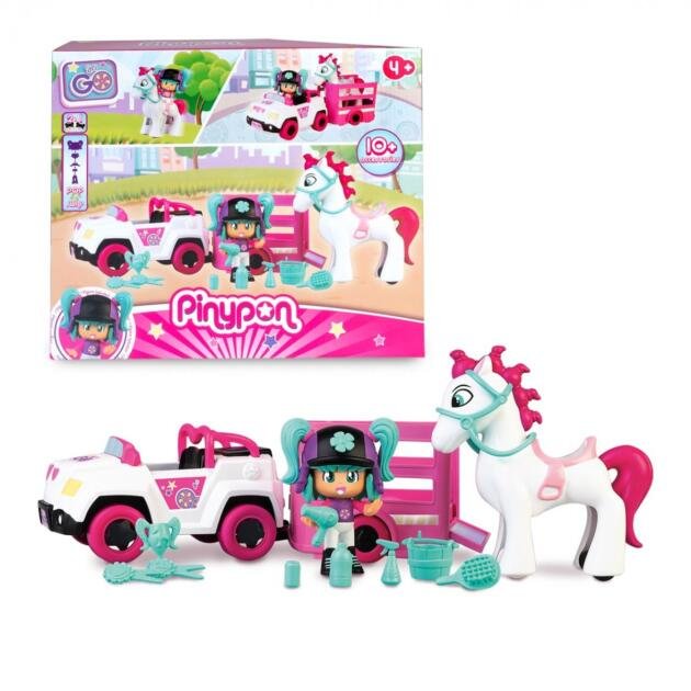 PINYPON LET'S GO! REMOLQUE PONY