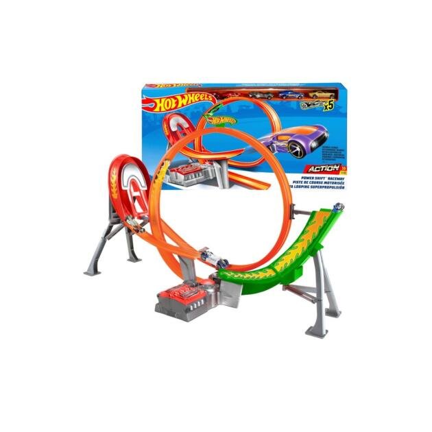 PISTA POWER SHIFT CON 5 VEHÍCULOS
