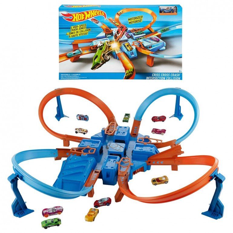 PISTA CRISS CROSS CRASH HOT WHEELS