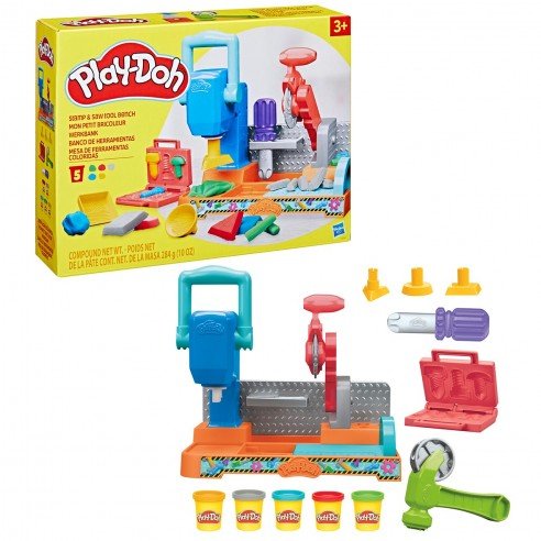 PLAY-DOH BANCO DE HERRAMIENTAS