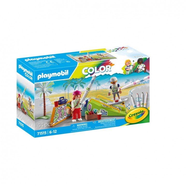 PLAYMOBIL COLOR: SKATEPARK